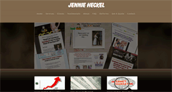Desktop Screenshot of jennieheckel.com
